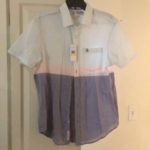Penguin collar shirt